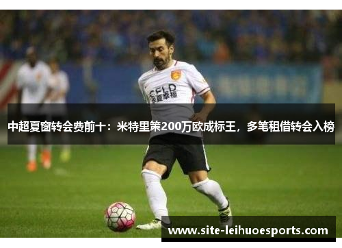 中超夏窗转会费前十：米特里策200万欧成标王，多笔租借转会入榜